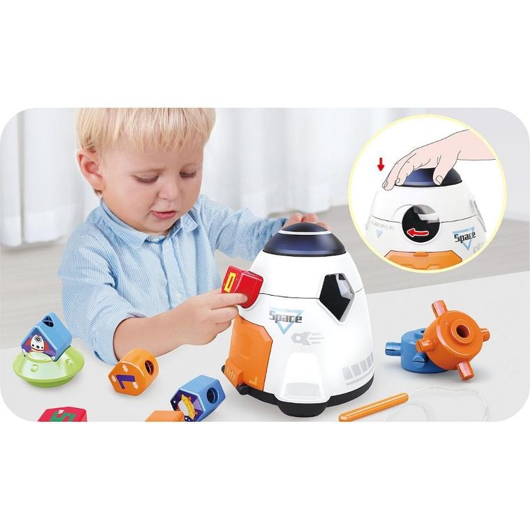 Anek dla Dzieci, kosmiczny sorter, zabawka edukacyjna