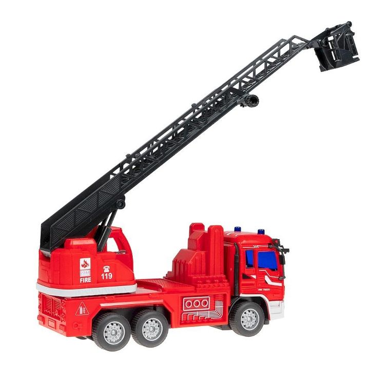 Anek dla Dzieci, Straż pożarna, pojazd zdalnie sterowany, czerwony, 1:30