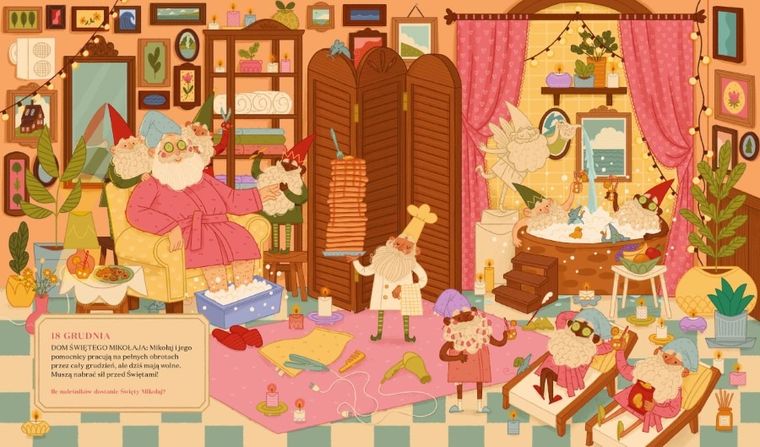 Ania i Święty Mikołaj. Książka adwentowa dla wszystkich, którzy wyczekują Świąt