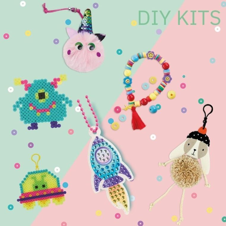 Apli Kids, Craft Kit, zestaw do robienia breloczków, Króliczek