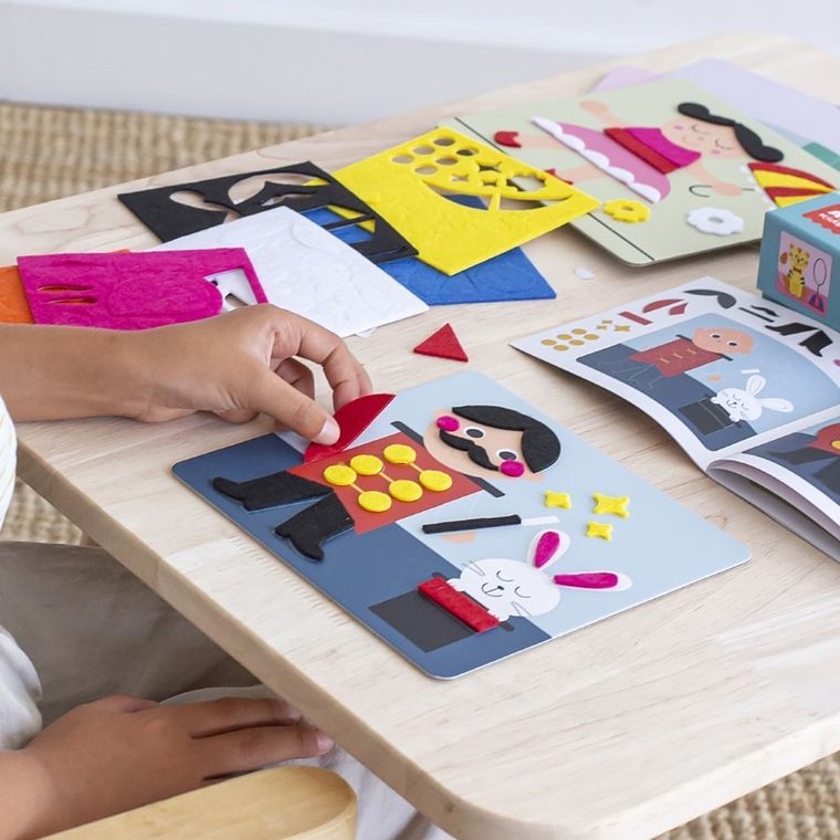 Apli Kids, Kolaże z filcu, mój pierwszy zestaw artystyczny