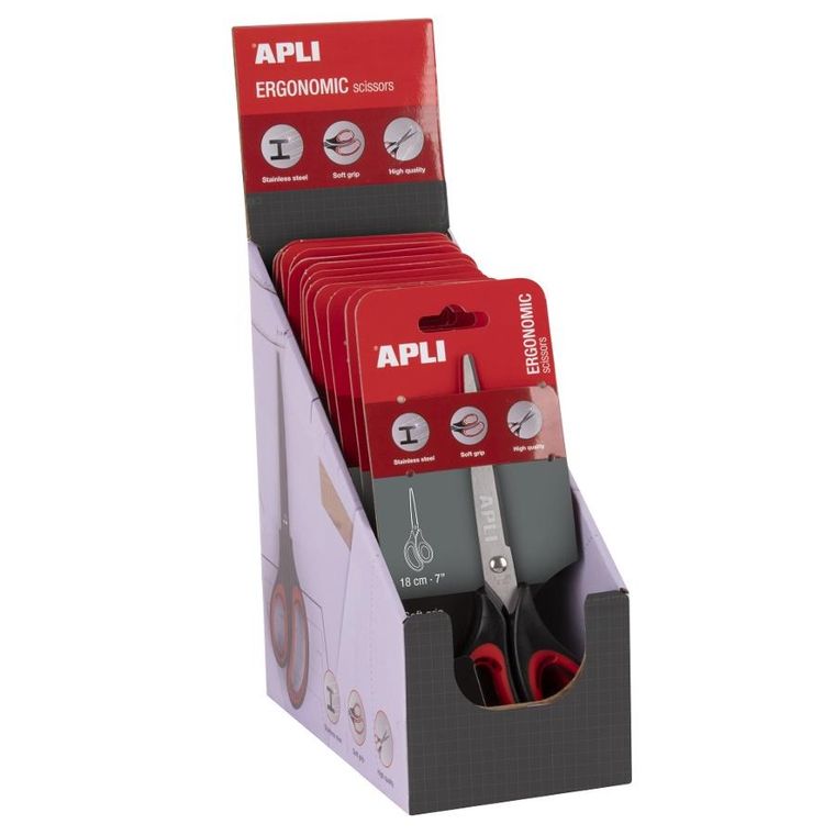 Apli Kids, nożyczki ergonomiczne, 18 cm