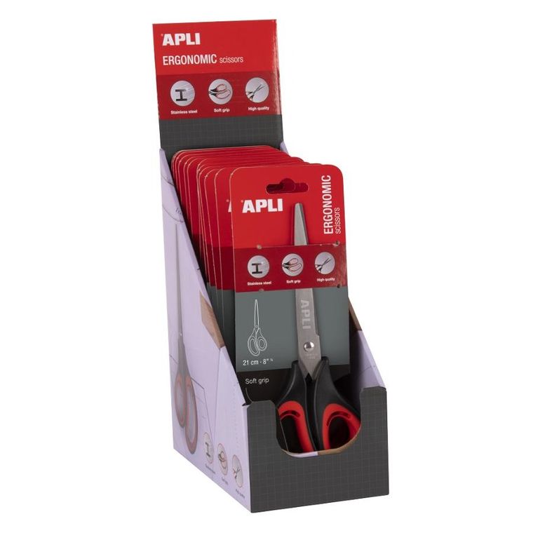 Apli Kids, nożyczki ergonomiczne, 21 cm