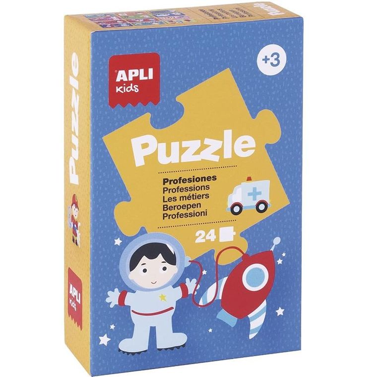 Apli Kids, puzzle edukacyjne, 6-24 elementy