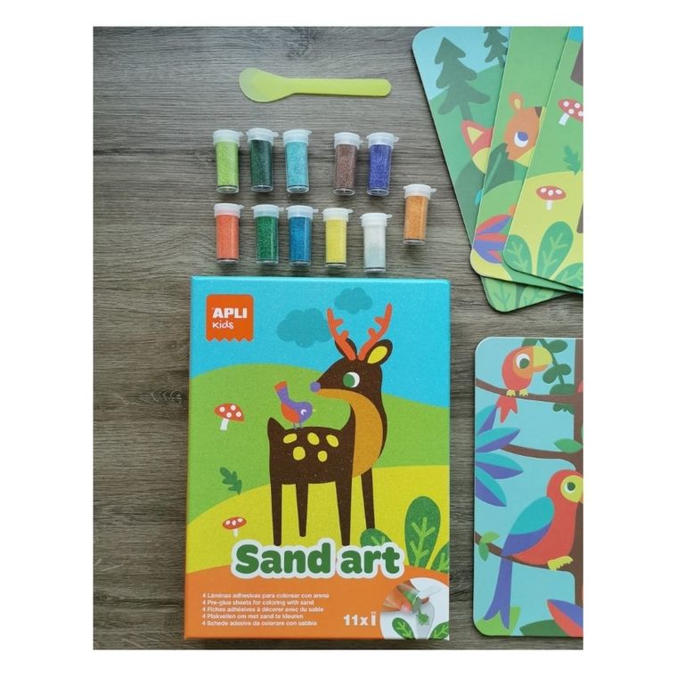 Apli Kids, zestaw artystyczny z piaskiem