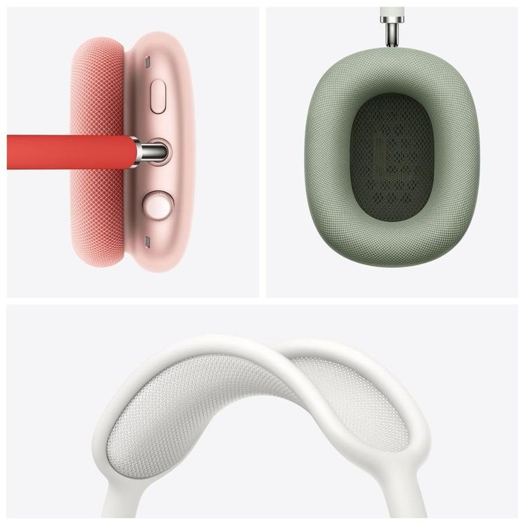 Apple, Airpods Max, słuchawki, pink