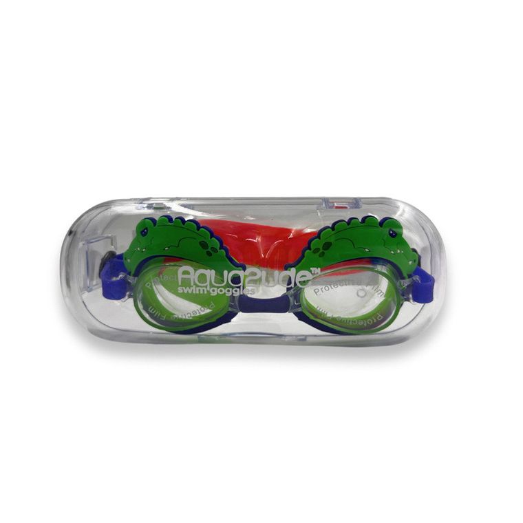 Aqua2ude, okulary do pływania dla dzieci, Aligator
