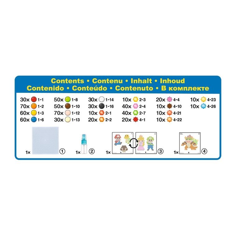 Aquabeads, Super Mario, koraliki wodne, zestaw kreatywny, 31946