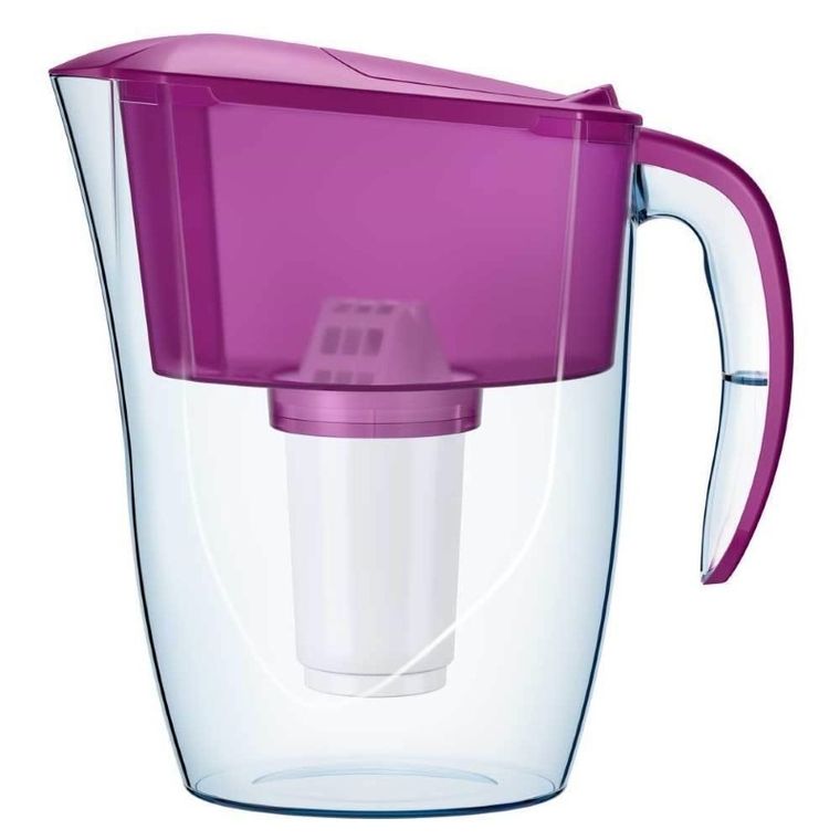 Aquaphor, Smile, dzbanek filtrujący, wkład A5 Mg, fuksjowy