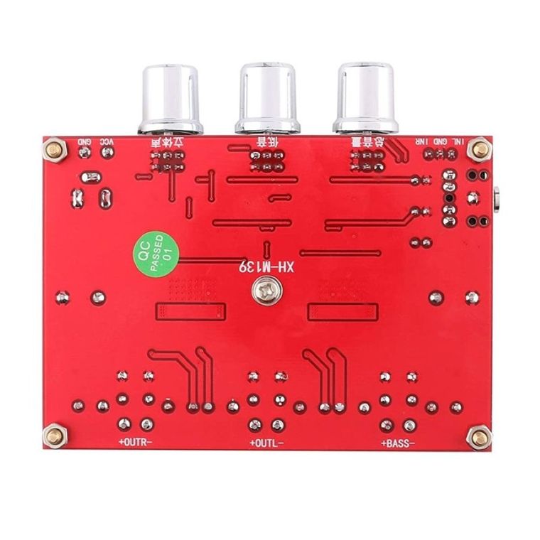 Arduino, Woofer, wzmacniacz mocy 2.1, 2-80W +100W, TPA3116D