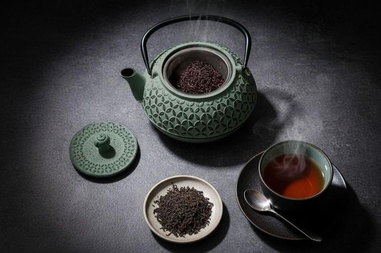 Aromelio, Sabi, czajnik żeliwny z zaparzaczem, 1000 ml