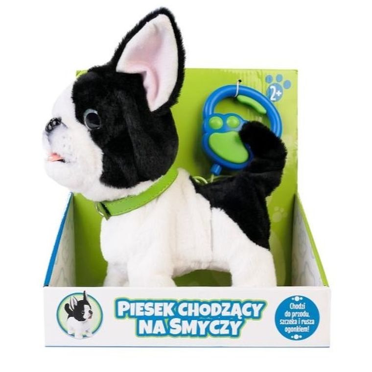 Artyk, Piesek chodzący na smyczy, maskotka interaktywna