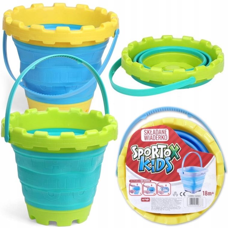 Artyk, Sportox Kids, składane wiaderko do piasku