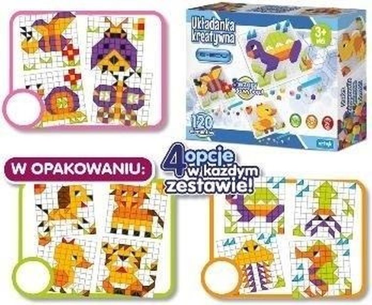 Artyk, układanka kreatywna, 1 szt.