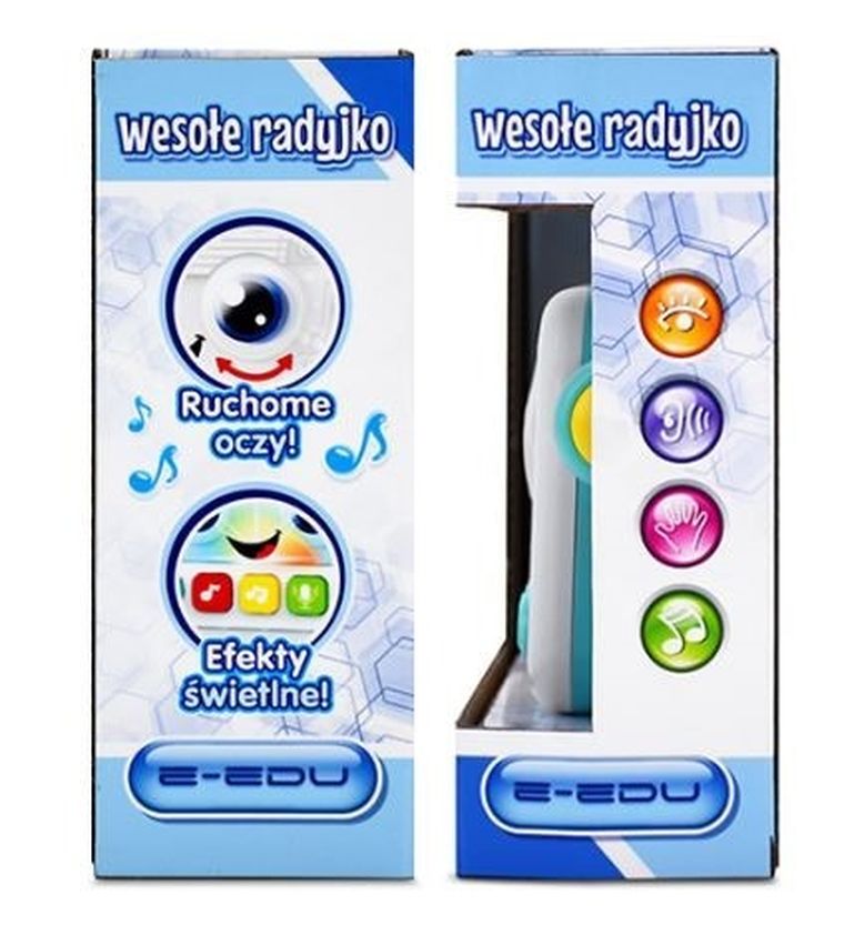 Artyk, wesołe radyjko, zabawka interaktywna