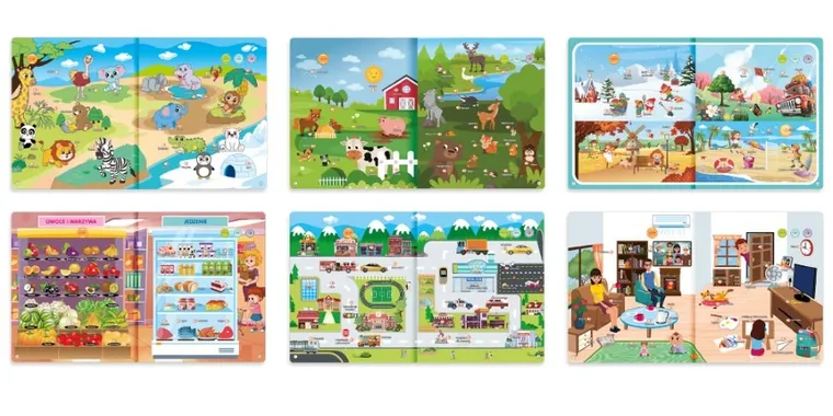 Askato, Genialny dzieciak, Poznajemy Świat, książka interaktywna