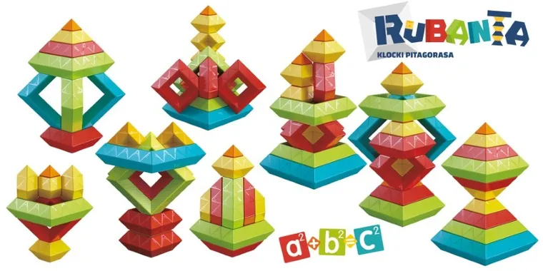 Askato, Genialny dzieciak, Rubanta, klocki pitagorasa, 15 elementów