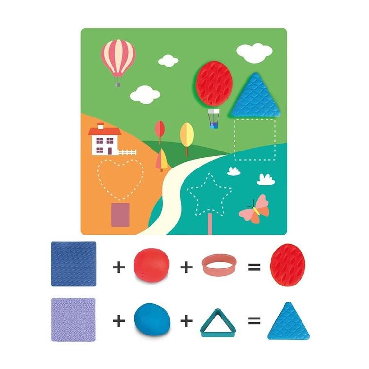 Askato, plastusiowe zabawy, geometryczne kształty