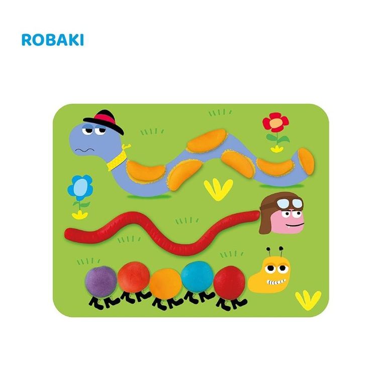 Askato, plastusiowe zabawy, wałkowanie