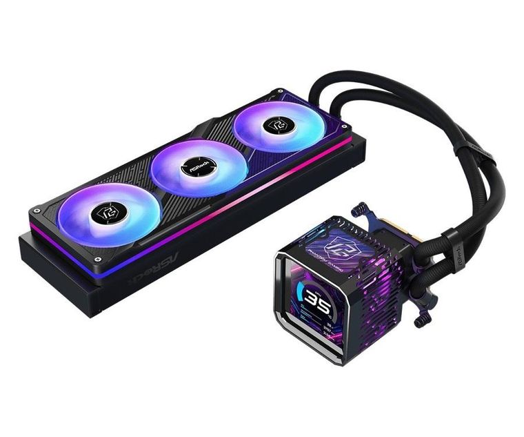 Asrock, chłodzenie komputerowe, Phantom Gaming 360 LCD