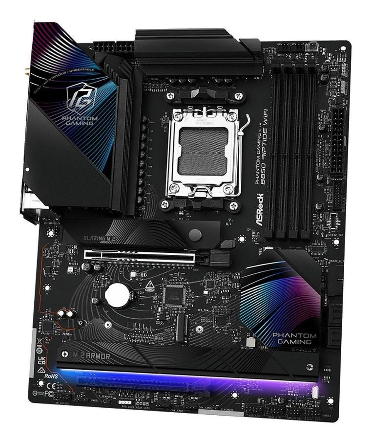 ASRock, płyta główna, B850 Phantom Gaming Riptide WiFi AM5 4DDR5 ATX