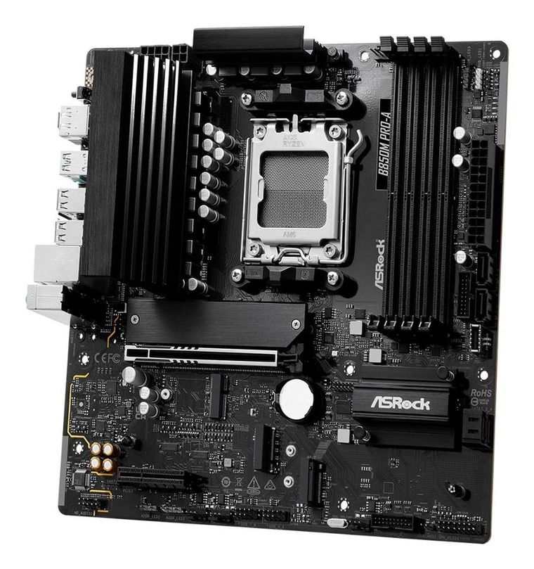 ASRock, płyta główna, B850M PRO-A AM5 4DDR5 M.2 HDMI/DP mATX