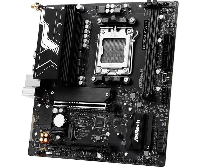 ASRock, płyta główna, B850M-X WIFI R2.0 AM5 2DDR5 M.2 USBC mATX