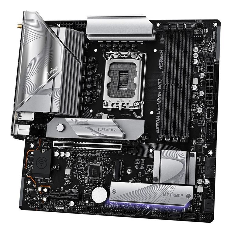 ASRock, płyta główna, B860M LIVEMIXER WIFI s1 851 4DDR5 mATX