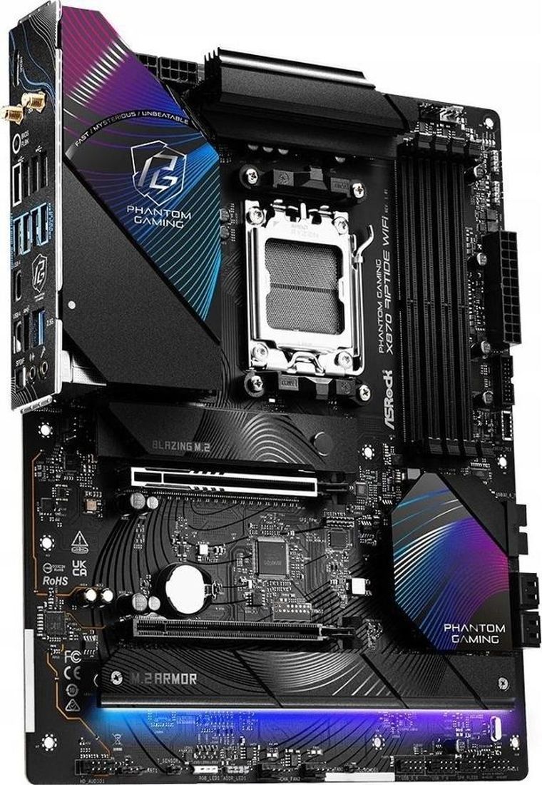 ASRock, płyta główna, X870 RIPTIDE WIFI 4DDR5 M.2 ATX