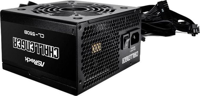 ASRock, zasilacz, CHALLENGER, 550W, 80 Plus Bronze