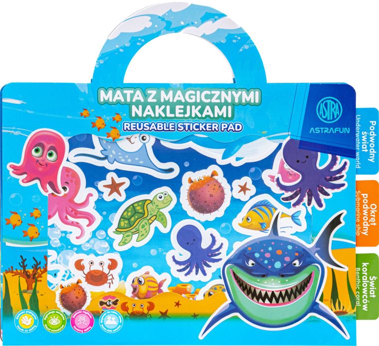Astra, Astrafun, mata z magicznymi naklejkami