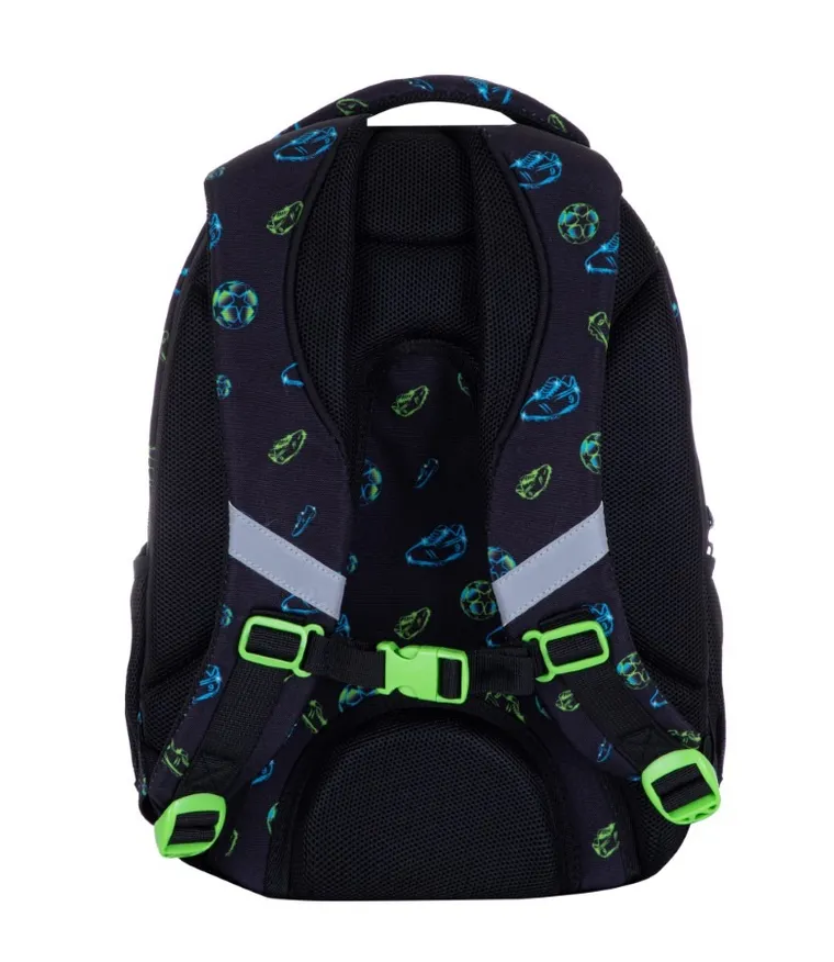 Astrabag, plecak szkolny, 3-komorowy, Football Motion
