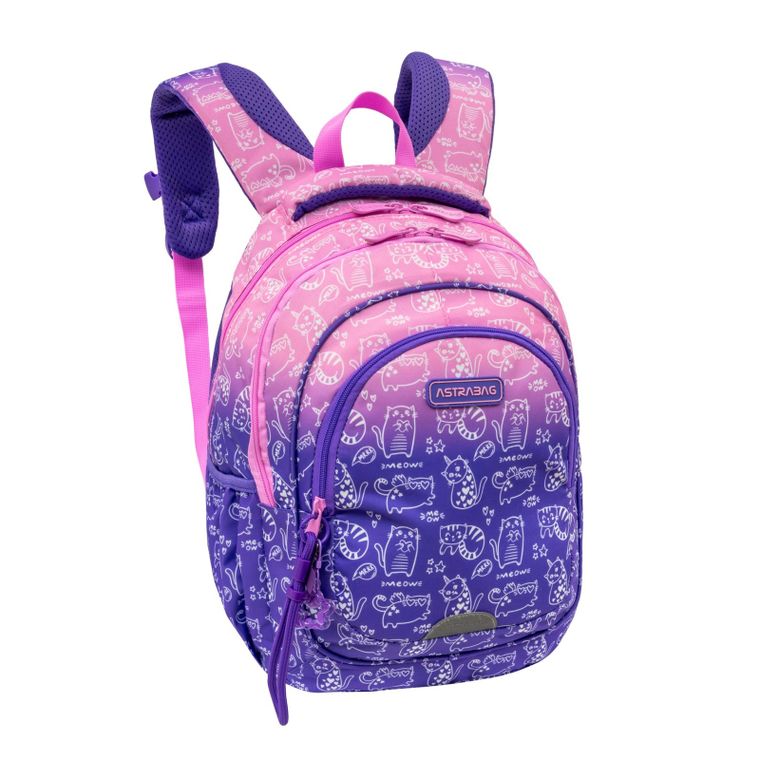 Astrabag, plecak szkolny, 3-komorowy, Kitty