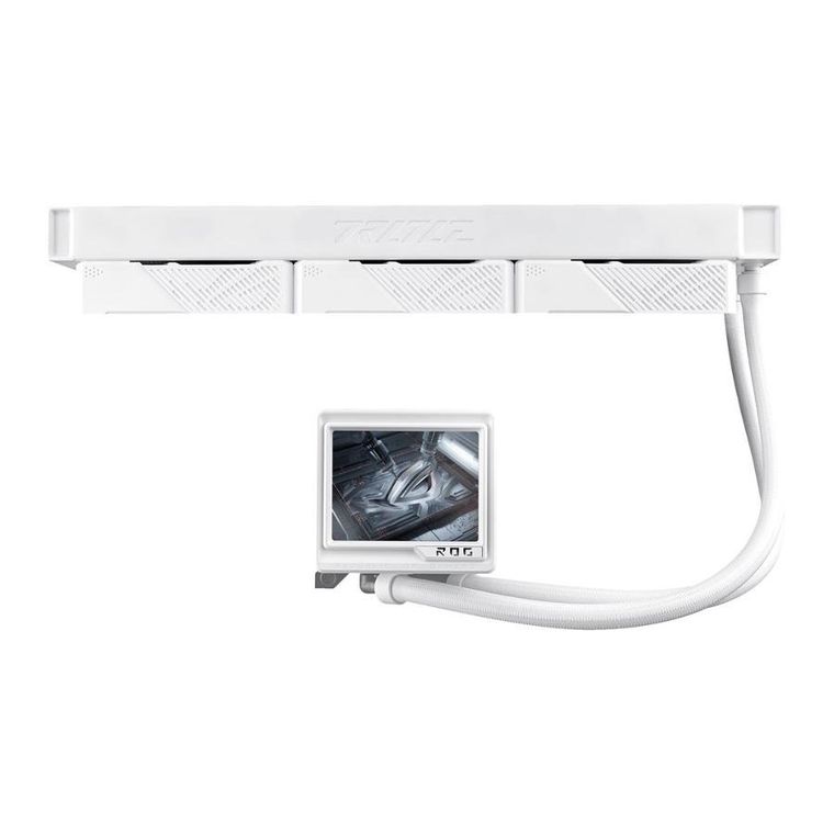 Asus, chłodzenie, ROG RYUJIN III 360 ARBG EXTREME WHT