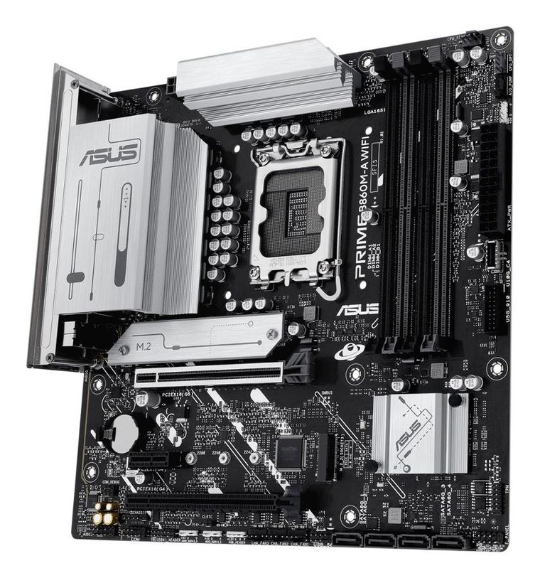 Asus, płyta główna, PRIME B860M-A WIFI s1851 XDDR5 USBC mATX