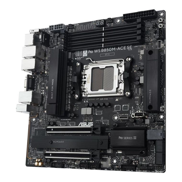 Asus, płyta główna, PRO WS B850M-ACE SE AM5 AMD