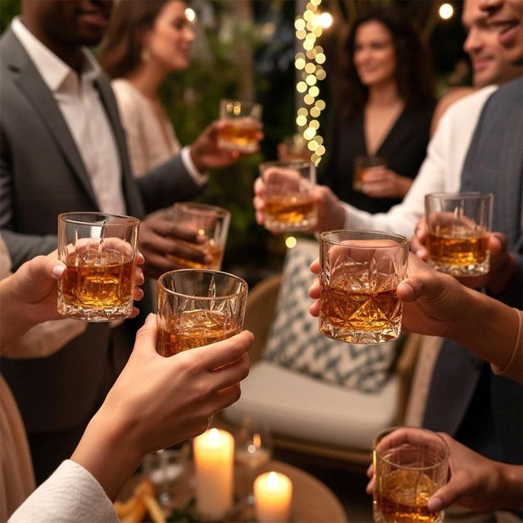 Atmós Fera, szklanki do whisky, 290 ml, 4 szt.