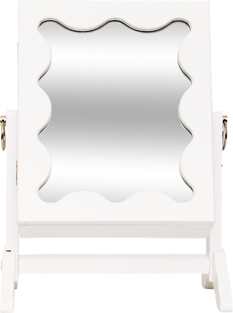 Atmosphera, Cheri, lusterko kosmetyczne ze schowkiem na biżuterię, 29-22-15 cm