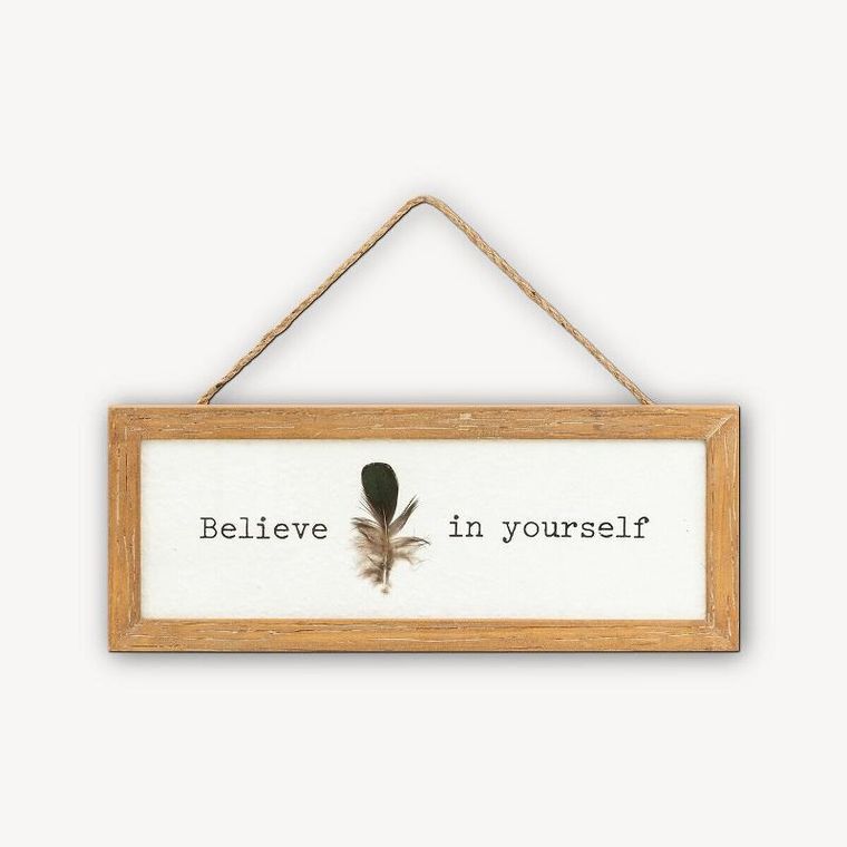 Atmosphera, dekoracja ścienna w ramce, Yona, 38-15 cm