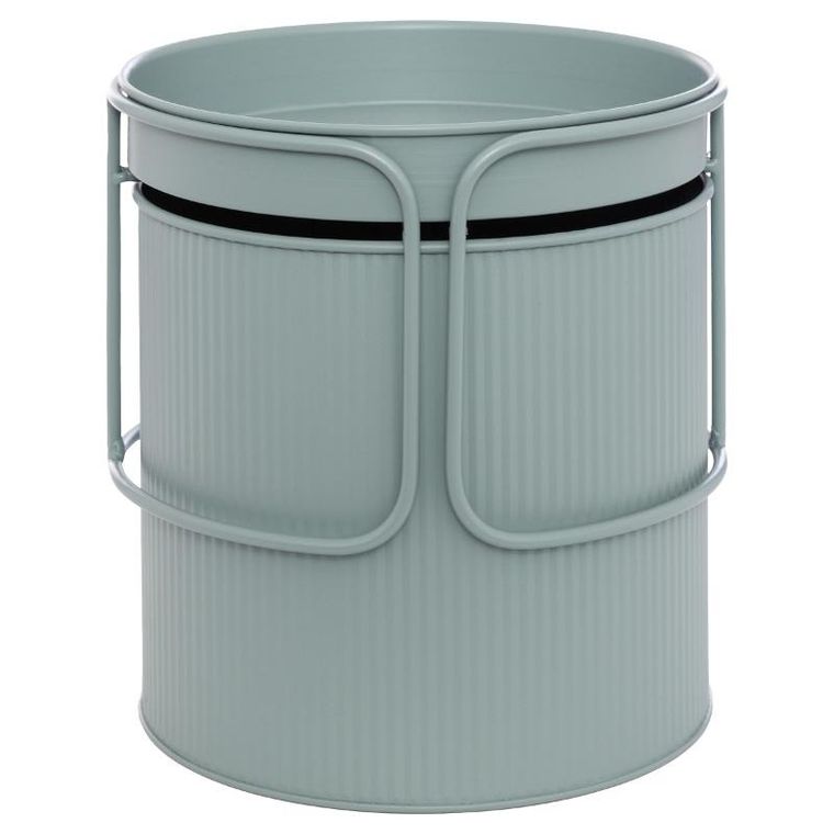 Atmosphera, donice metalowe, Aze, średnica 30 cm, 2 szt.