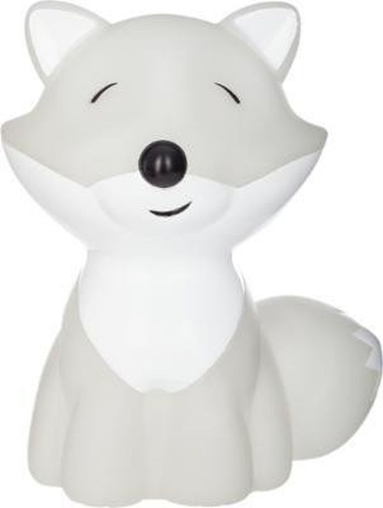 Atmosphera for kids, lampka nocna na baterie, lisek, 17 cm