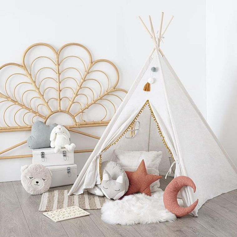 Atmosphera for Kids, poduszka dekoracyjna w kształcie gwiazdy, bawełna, 40-40 cm