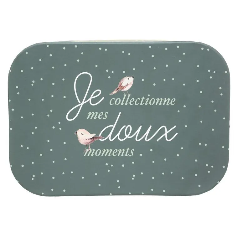 Atmosphera for kids, pudełka ozdobne z pokrywą, Leśni Przyjaciele, 3 szt.