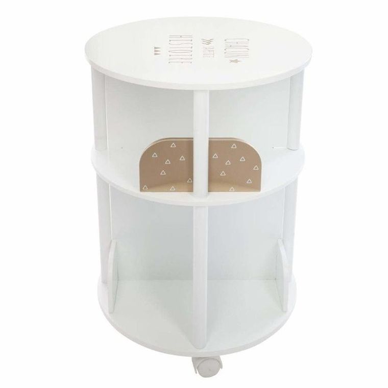 Atmosphera for kids, regał na książki, okrągły