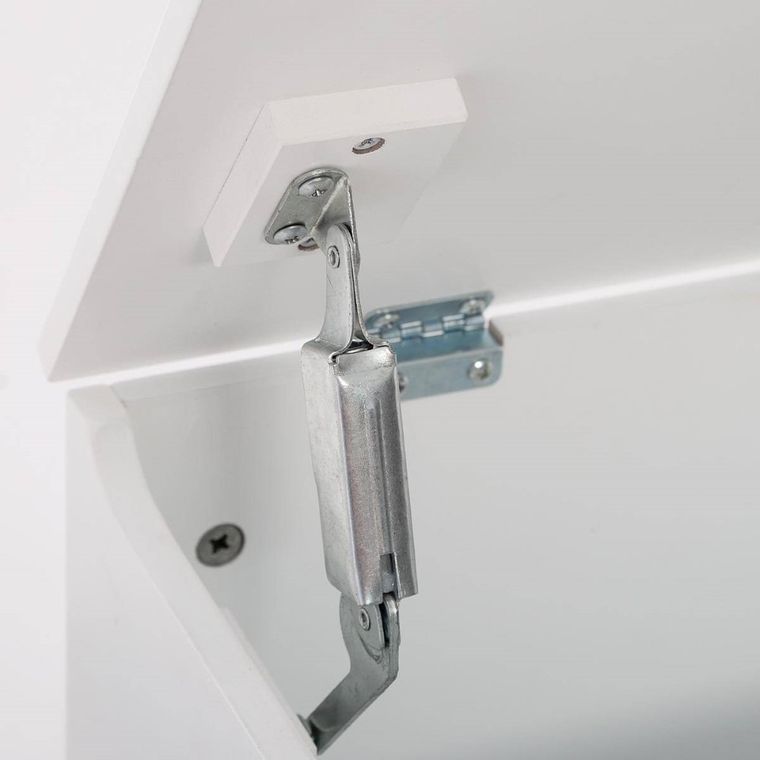 Atmosphera for kids, regał ze schowkiem na zabawki, biały