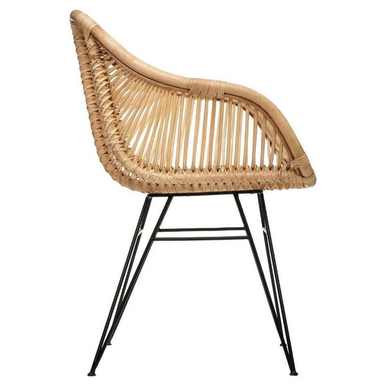 Atmosphera, fotel rattanowy do salonu, Koeta