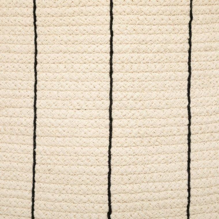 Atmosphera, kosze do przechowywania cosy, bawełniane, w paski, 2 szt.