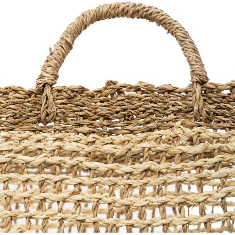 Atmosphera, koszyki do przechowywania z uchwytami, 3 szt., wiklina