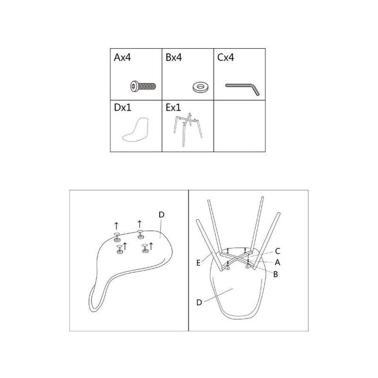 Atmosphera, krzesło skandynawskie, Taho