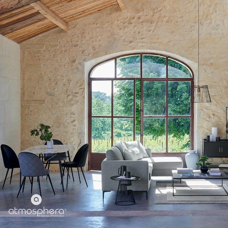 Atmosphera, krzesło tapicerowane do jadalni, Slano